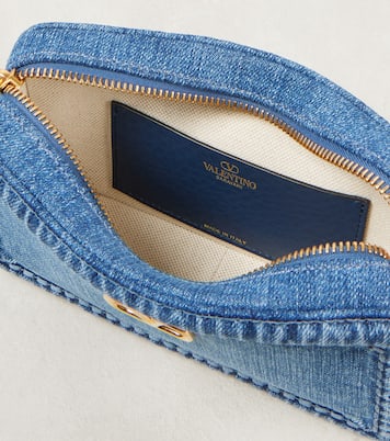 Sac Alltime Mini en jean | Valentino Garavani