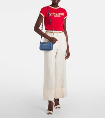 Sac Alltime Mini en jean | Valentino Garavani