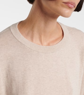 T-shirt Rubie in cotone e cashmere | Lisa Yang