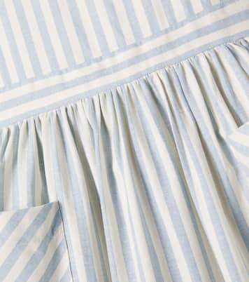Robe Edelweiss rayée en coton | Bonpoint