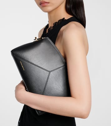 Victoria leather clutch | Victoria Beckham