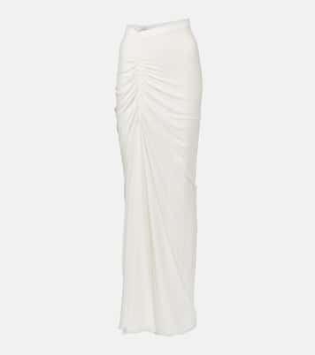 Draped jersey maxi skirt | Alaïa