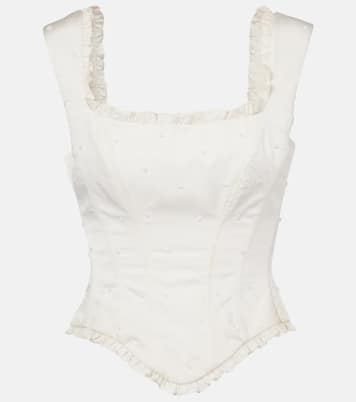Top Camelia à ornements | Clio Peppiatt