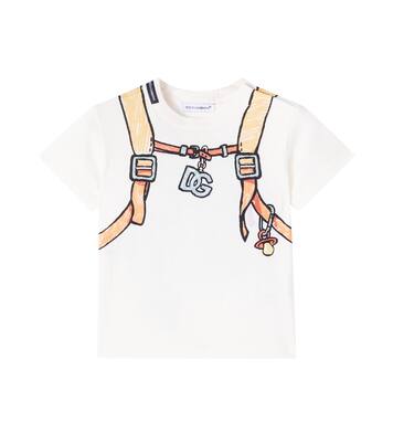 Baby printed cotton jersey T-shirt | Dolce&Gabbana Kids