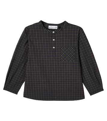 Camisa Artiste de popelín de algodón | Bonpoint