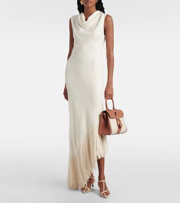 Tote Brillant PM aus Leder und Canvas | Delvaux