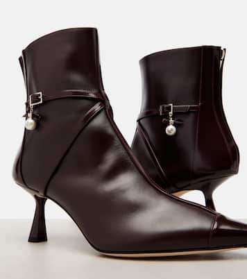 Aren 65 leather ankle boots | Jimmy Choo