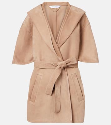 Mantel aus Veloursleder | Max Mara