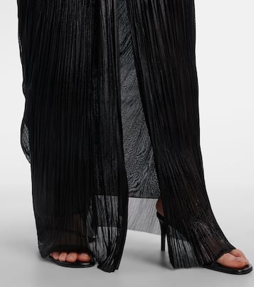 Anais open-back silk mousseline gown | Maria Lucia Hohan