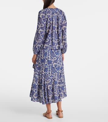 Blusa Brea en mezcla de algodón | Ulla Johnson
