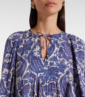Blusa Brea en mezcla de algodón | Ulla Johnson
