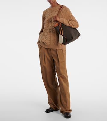 Park Three Stitch canvas tote bag | The Row