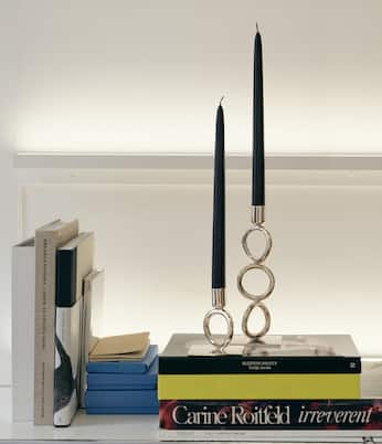 Vertigo candle holder by Andrée Putman | Christofle