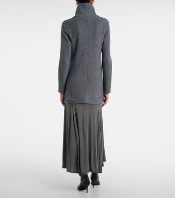 Maxikleid aus einem Wollgemisch | Xu Zhi