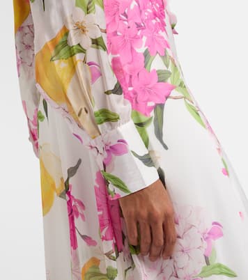 Lilith printed maxi dress | Leo Lin