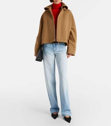 Low-Rise Straight Jeans Harper | Victoria Beckham