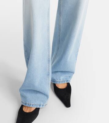 Low-Rise Straight Jeans Harper | Victoria Beckham