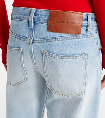 Low-Rise Straight Jeans Harper | Victoria Beckham