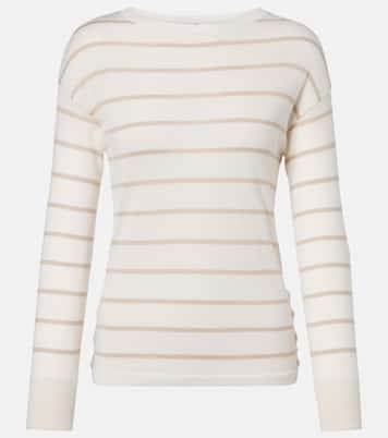 Striped cashmere and silk sweater | Max Mara
