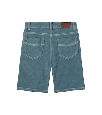 Elvio denim Bermuda shorts | Bonpoint