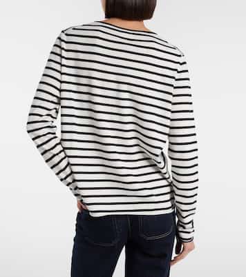 Cotton, silk, and cashmere sweater | Jardin des Orangers