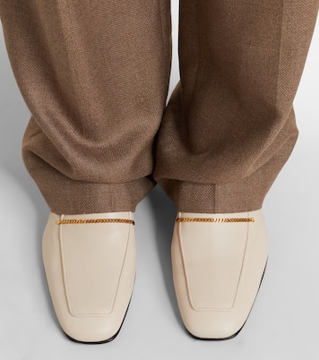 Fair And Square leather loafer pumps | Herbert Levine