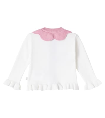 Baby embroidered cotton cardigan | Stella McCartney Kids