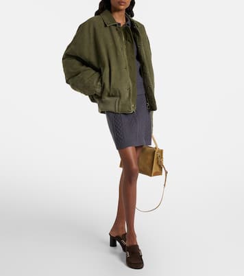 Mules 75 aus Veloursleder | JW Anderson