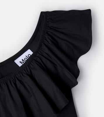 Top Rebecca in misto cotone con volant | Molo