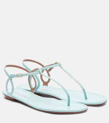 Almost Bare leather thong sandals | Aquazzura