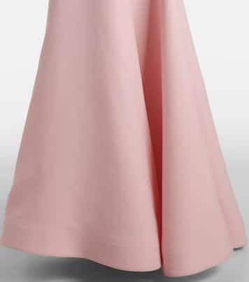 Abito lungo in crêpe couture | Valentino