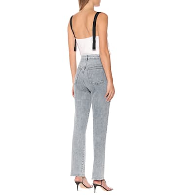 Jeans ajustados de tiro alto | Stella McCartney