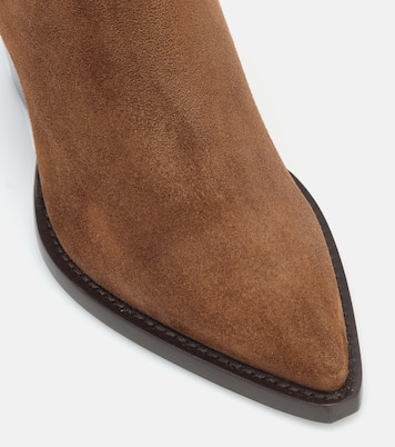 Stivaletti Theo 95 in suede | Saint Laurent
