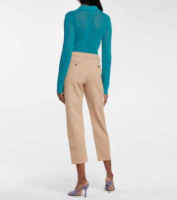 Stretch cotton-blend twill chinos | 7 For All Mankind