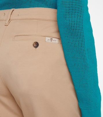 Stretch cotton-blend twill chinos | 7 For All Mankind