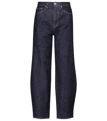 High-rise barrel-leg jeans | Toteme