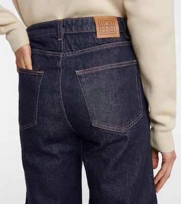 High-rise barrel-leg jeans | Toteme