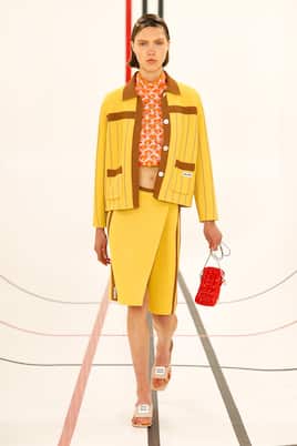 Gonna con intarsio | Miu Miu