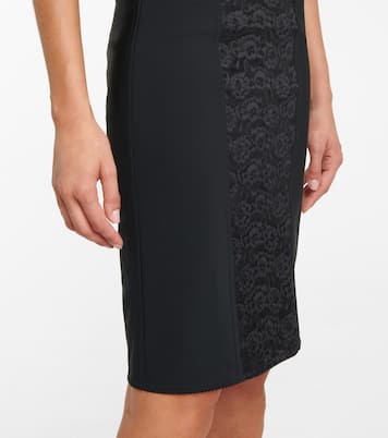 Lace-paneled bustier dress | Dolce&Gabbana