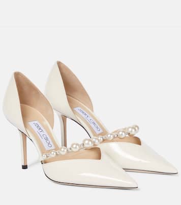 Escarpins Aurelie 85 en cuir verni | Jimmy Choo