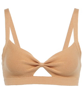Bralette Cinch in maglia a coste | Live The Process