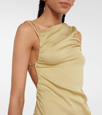 Open back midi dress | Christopher Esber
