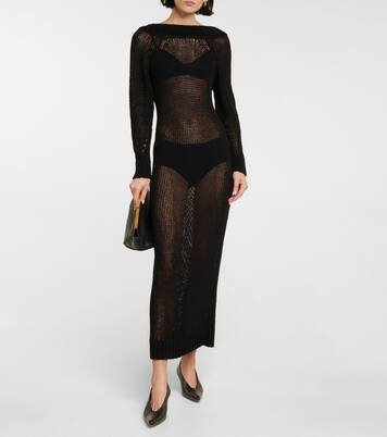 Nicolette cotton-blend maxi dress | Khaite