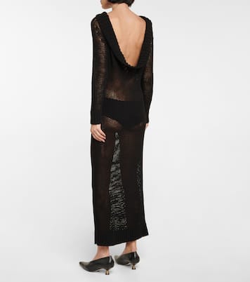 Nicolette cotton-blend maxi dress | Khaite