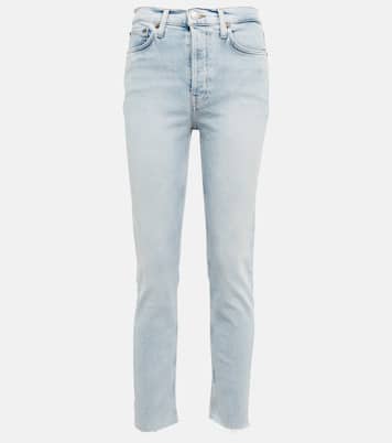 90s high-rise cropped skinny jeans | Re/Done