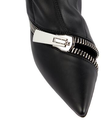 Botas mosqueteras de piel con cremallera | Coperni