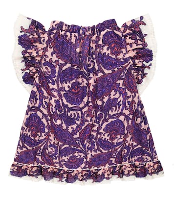 Robe Tiggy en coton à fleurs | Zimmermann Kids