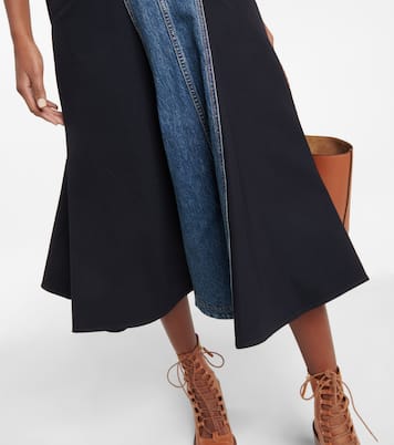 Robe midi en jean | Chloé