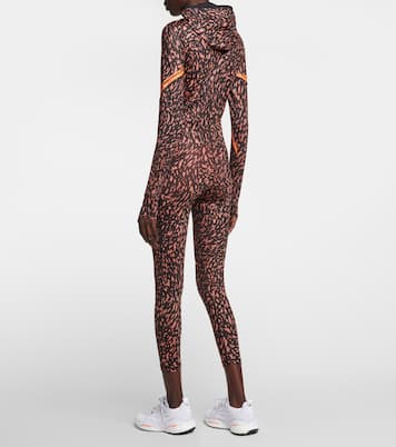 High-rise printed leggings | Adidas by Stella McCartney