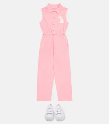 Jumpsuit Grasshopper in cotone con stampa | The Animals Observatory
